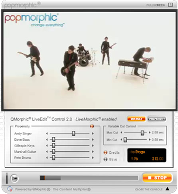 popmorphic player